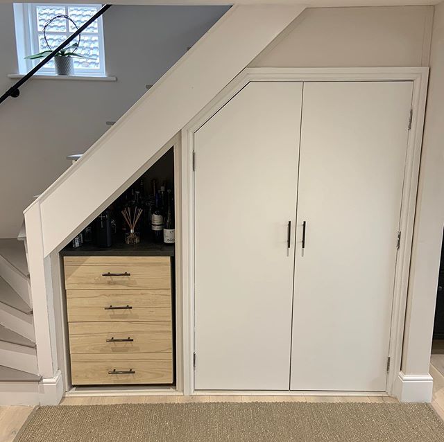 carpentry under stair storage