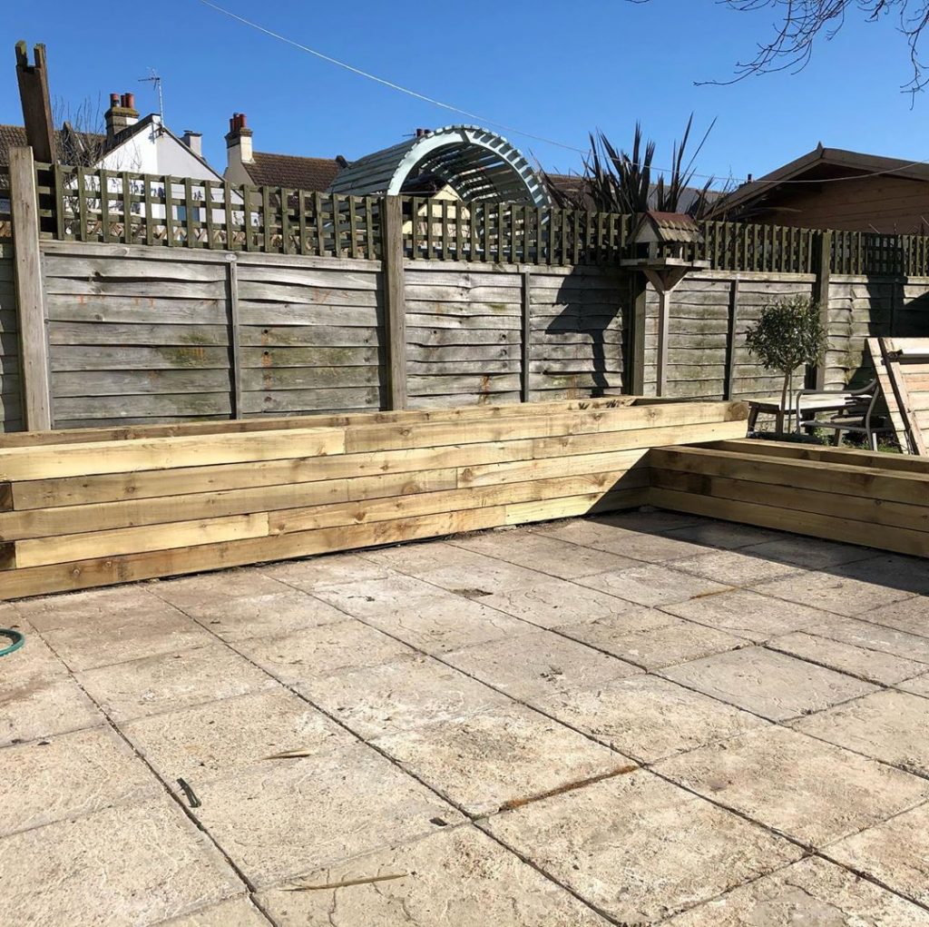 carpentry raised planters